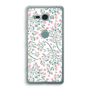 Sierlijke bloemen: Sony Xperia XZ2 Compact Transparant Hoesje