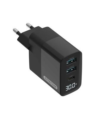 Sitecom CH-1001 oplader voor mobiele apparatuur Universeel Zwart AC Binnen