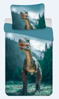 Dinosaurus Dekbedovertrek 140 x 200 cm 70 x 90 cm - Katoen - thumbnail
