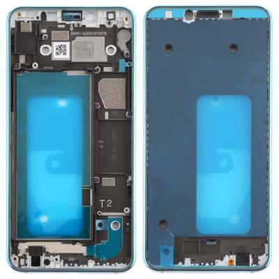 Middelste frame bezel plaat voor Galaxy A6s (blauw)