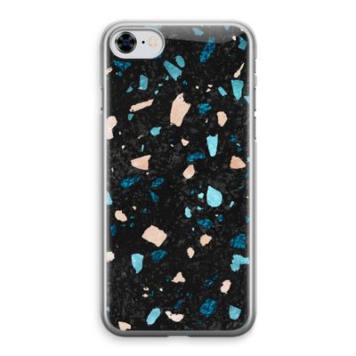 Terrazzo N°11: iPhone 8 Transparant Hoesje