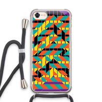 Skew Bee 2: iPhone 7 Transparant Hoesje met koord