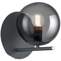 Moderne LED Wandlamp - Antraciet Aluminium - E14 Fitting