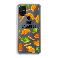 Eat Balanced: OnePlus Nord N10 5G Transparant Hoesje