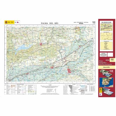 Topografische kaart 942 MT50 Palma del Río | CNIG - Instituto Geográfico Nacional1