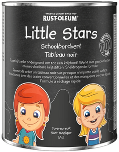 rust-oleum little stars schoolbordverf zwavelstokjes 750 ml