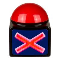 Buzzer drukknop - 13 x 11 cm - spel knop - buzzer / tv show knop