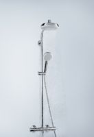 Hansgrohe Crometta 160 Showerpipe Met Thermostaat Ecosmart Chroom - thumbnail