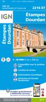 Wandelkaart - Topografische kaart 2216ET Etampes, Dourdan | IGN - Institut Géographique National
