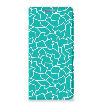 Motorola Moto G60s | Bookcase | Cracks Blue