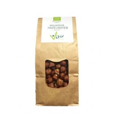 Hazelnoten met vlies bio