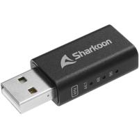 Sharkoon gaming dac pro s geluidskaart (zwart, usb-a naar 3.5 mm trrs)