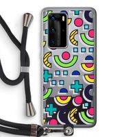 8-bit N°6: Huawei P40 Pro Transparant Hoesje met koord