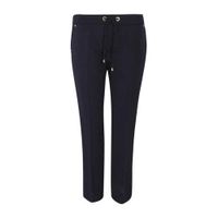 PROMISS slim fit broek donkerblauw - thumbnail