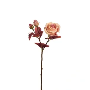 Fluweel rozensteel l60cm roze