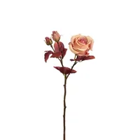 Fluweel rozensteel l60cm roze - thumbnail