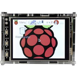 Joy-it 3.2TC Displaybehuizing Geschikt voor serie: Raspberry Pi® Acrylglas helder