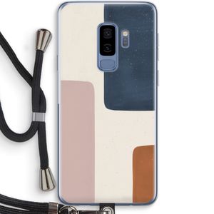 Geo #5: Samsung Galaxy S9 Plus Transparant Hoesje met koord