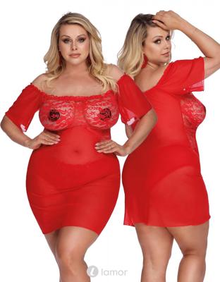 * ANAIS APPAREL Rode Chemise, Camari