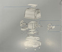 Superfish Onderdelen Koi Pro luchtpomp Air blow 100 servicekit