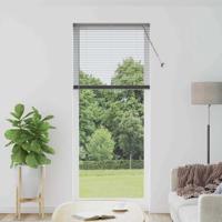 Raam Blind met gordijnen Anders Donkergrijs 90 x 220 cm Aluminium Raam Blind met gordijnen Anders Donkergrijs 90 x 220 cm Aluminium