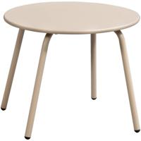 Leen Bakker - Bijzettafel Montreal - Zand/ - 40xØ50 Cm - Metaal - Beige