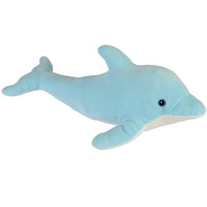 Pluche knuffel zeedieren Dolfijn van 33 cm