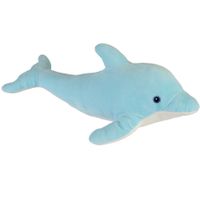 Pluche knuffel zeedieren Dolfijn van 33 cm