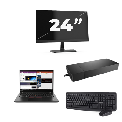 Lenovo ThinkPad X395 - AMD Ryzen 5 PRO 3500U - 13 inch - 16GB RAM - 256GB SSD - Windows 11 Home + 1x 24 inch Monitor Lenovo ThinkPad X395 - AMD Ryzen 5 PRO 3500U - 13 inch - 16GB RAM - 256GB SSD - Windows 11 Home + 1x 24 inch Monitor