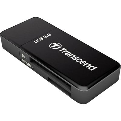 Transcend RDF5K Externe geheugenkaartlezer USB-A 3.2 Gen 1 Zwart