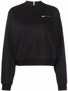 MCQ sweat à logo imprimé - Noir