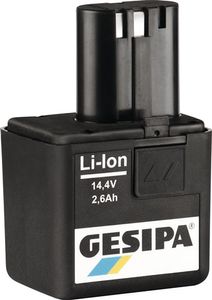 Gesipa Accu | 14,4 V 4 Ah | 1 stuk - 1666441 - 1666441