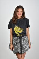 Ganni t-shirt T4238 phantom