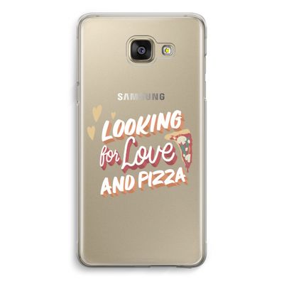 Pizza is the answer: Samsung Galaxy A5 (2016) Transparant Hoesje