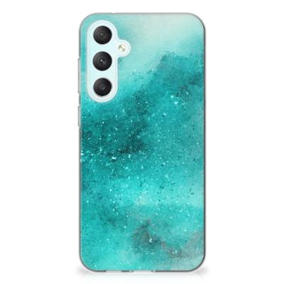 Smartphone hoesje Samsung Galaxy S23 FE Painting Blue