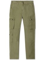 John Elliott pantalon droit en coton à poches cargo - Vert - thumbnail