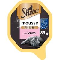 Finesse natvoer zalm voor volwassen katten 85g cupje Sheba - Sheba