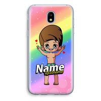 Chibi Maker man: Samsung Galaxy J5 (2017) Transparant Hoesje