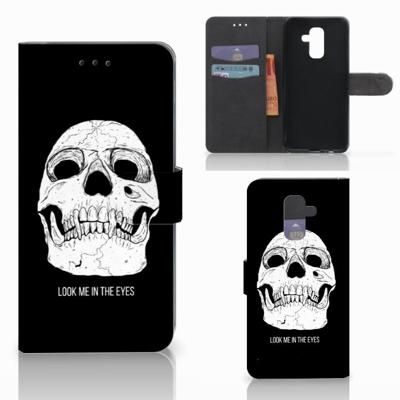 Telefoonhoesje met Naam Samsung Galaxy A6 Plus 2018 Skull Eyes Telefoonhoesje met Naam Samsung Galaxy A6 Plus 2018 Skull Eyes