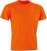 Spiro RT287 Impact Aircool Performance Tee - Fluorescent Orange - XXS