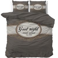 Sleeptime Royal Palace Dekbedovertrek Taupe-Lits-jumeaux (240 x 200/220 cm)