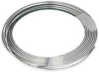 Race Sport decoratiestrip PVC 4 meter x 3,5 mm chroom - thumbnail