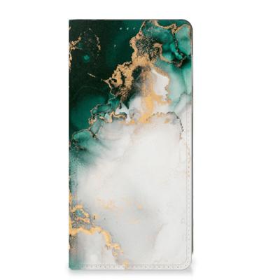 Standcase voor Motorola Moto E13 4G Marmer Groen Standcase voor Motorola Moto E13 4G Marmer Groen