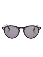 TOM FORD Eyewear lunettes de soleil Aurele à monture ronde - Noir