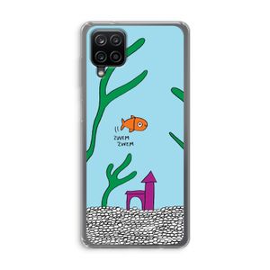 Aquarium: Samsung Galaxy A12 Transparant Hoesje