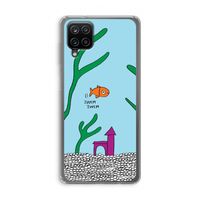 Aquarium: Samsung Galaxy A12 Transparant Hoesje