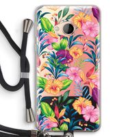 Tropisch 2: HTC U Play Transparant Hoesje met koord