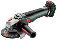 Metabo WVB 18 LT BL 11-125 Quick Accu Haakse Slijper | 18V | Excl. accu&apos;s en lader | Metabox 165L - 613057840