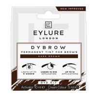 Eylure Dybrow Permanent Tint Kit For Brows Dark Brown 1Stuks