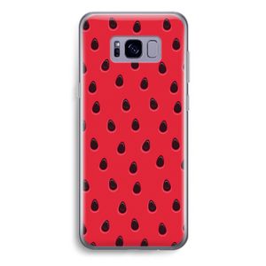 Watermelon: Samsung Galaxy S8 Plus Transparant Hoesje